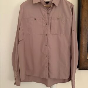 Patagonia Khaki Button Down Shirt